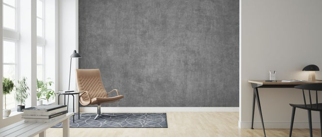 PHOTOWALL / Scratched dark Concrete Wall (e317909)