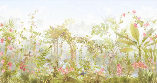 PHOTOWALL / Tropical Birds and Flowers (e317646)