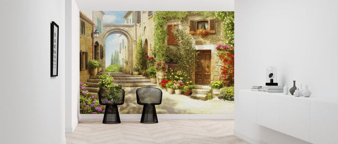 PHOTOWALL / Beautiful Flower House (e317648)