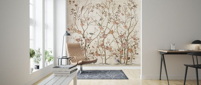 PHOTOWALL / Pink Rose Bush (e317660)