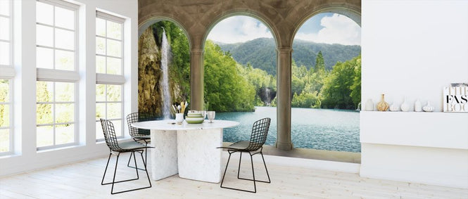 PHOTOWALL / Waterfall behind Vault (e317663)