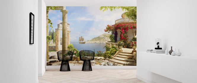 PHOTOWALL / Ship on Mediterranean Sea (e317698)