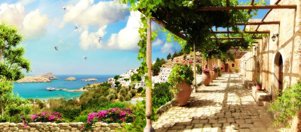 PHOTOWALL / Mediterranean Island (e317728)