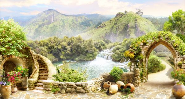 PHOTOWALL / Peaceful Scenery (e317737)