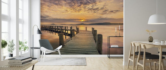 PHOTOWALL / Pier in Sunset (e317993)