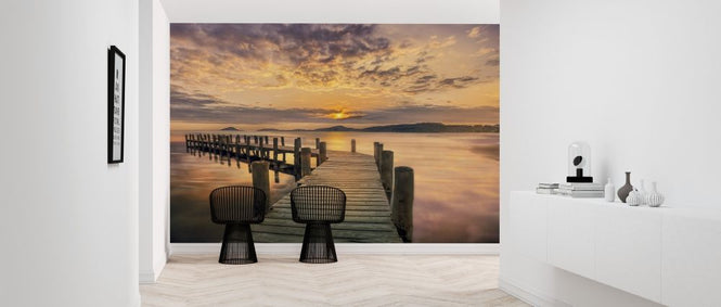 PHOTOWALL / Pier in Sunset (e317993)