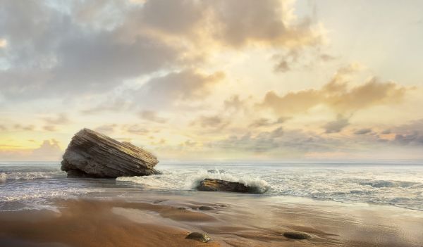 PHOTOWALL / Waves on the Beach (e317996)
