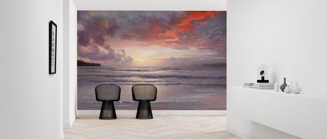 PHOTOWALL / Fiery Orange Sunset (e317997)