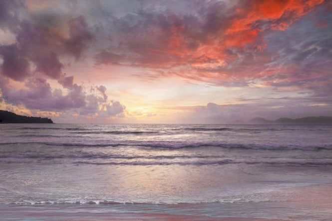 PHOTOWALL / Fiery Orange Sunset (e317997)