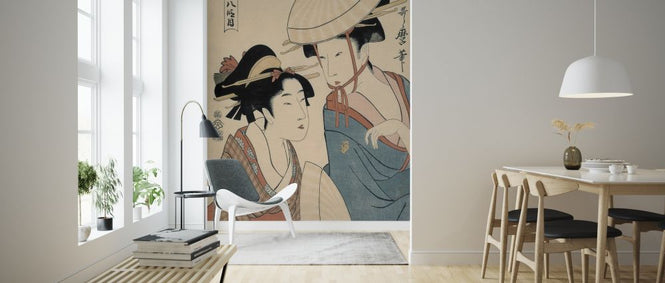PHOTOWALL / Takamizawa Hachi Damme - Kitagawa Utamaro (e317105)