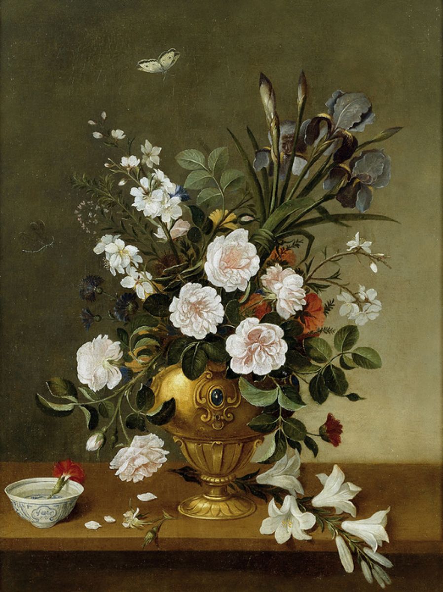 PHOTOWALL / Flower Vase Painting - Pedro Camprobin (e317107)