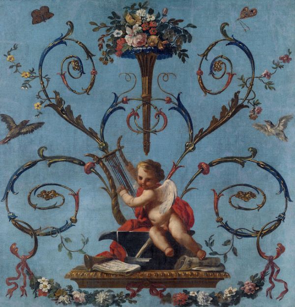 PHOTOWALL / Allegory of the Music - Jose Del Castillo (e317108)