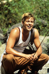 PHOTOWALL / Fishing - Brad Pitt (e317124) | 輸入壁紙専門店 WALPA