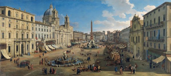 PHOTOWALL / Piazza Navona - Gaspar Van Wittel (e317129)