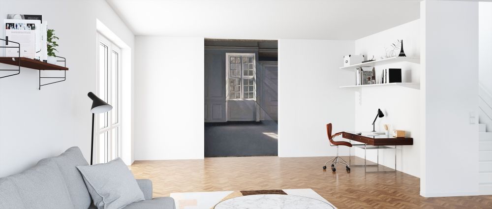 PHOTOWALL / Window Sunbeams - Vilhelm Hammershoi (e317130) | 輸入