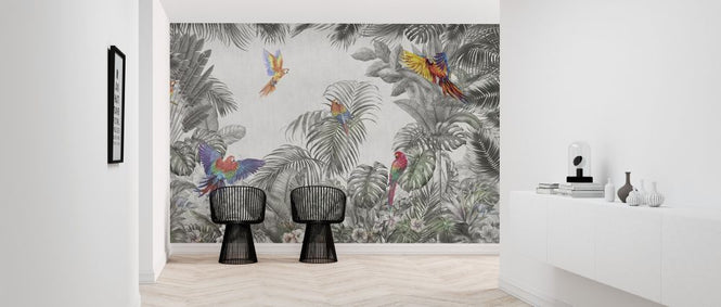 PHOTOWALL / Playing Parrots (e318236)
