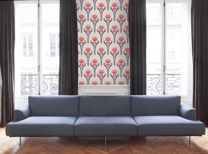 Isidore Leroy / Heritage Tulipes Blanc Rouge 6240401