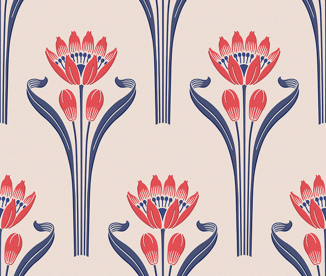 Isidore Leroy / Heritage Tulipes Blanc Rouge 6240401