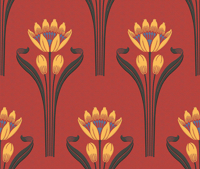 Isidore Leroy / Heritage Tulipes Rouge 6240403