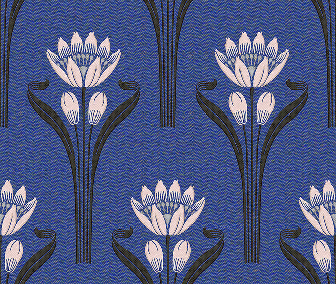 Isidore Leroy / Heritage Tulipes Bleu 6240407