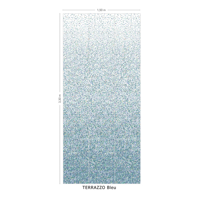 Isidore Leroy / NATURELS / TERRAZZO Bleu 6241301 【3パネル1セット】