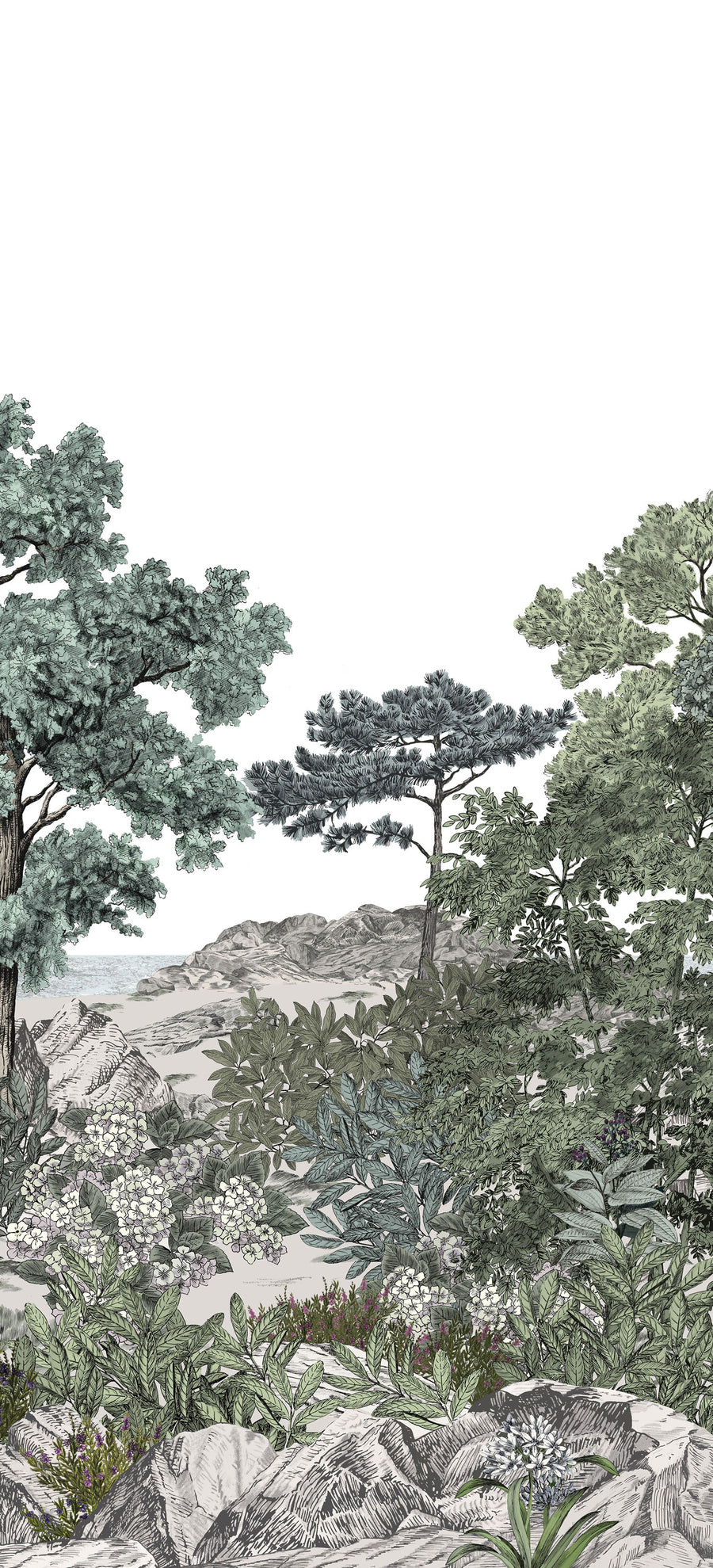 Isidore Leroy / Panoramiques 2020 / FORET DE BRETAGNE Naturel B 6243013【Bセット(3パネル)】