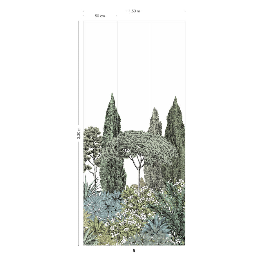 Isidore Leroy / Collection Anastasie / RIVIERA Naturel B 6243402【Bセット(3パネル)】