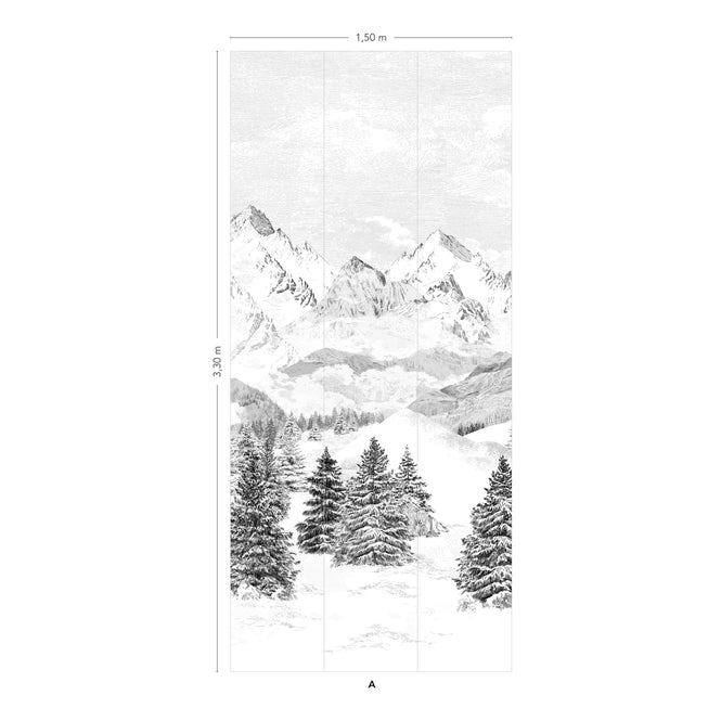 Isidore Leroy / NATURELS / LES CIMES A 6243801【Aセット(3パネル)】