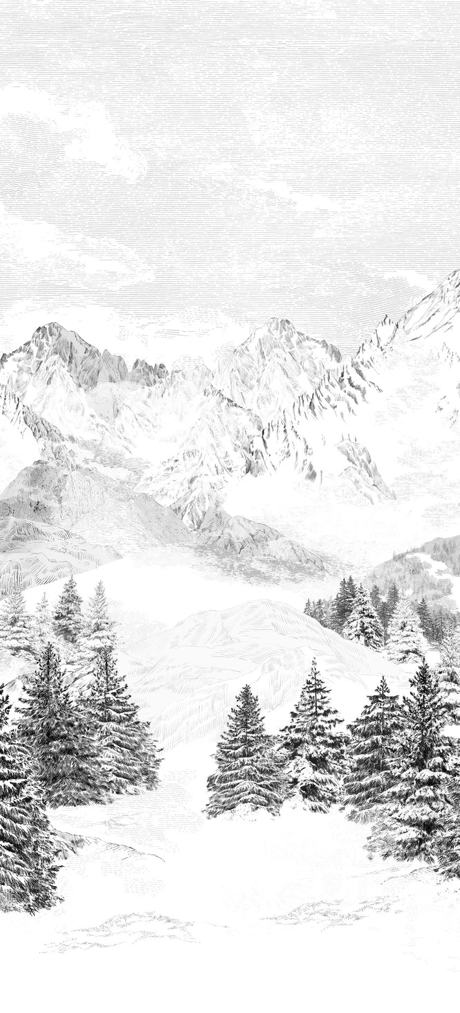 Isidore Leroy / NATURELS / LES CIMES B 6243802【Bセット(3パネル)】