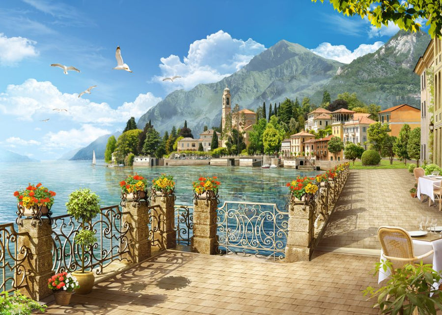 PHOTOWALL / Lake Como - Italy (e318428) | 輸入壁紙専門店 WALPA ...