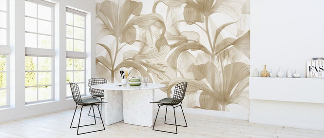 PHOTOWALL / Lilies Whisper - Sepia (e318430)