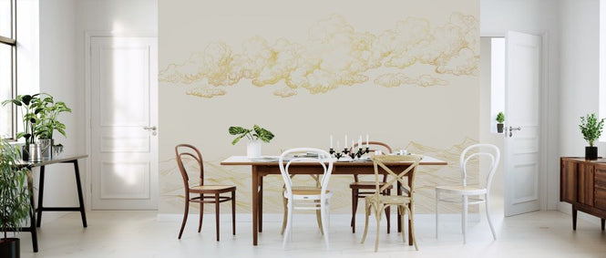PHOTOWALL / Between Clouds and Earth - Soft Beige (e318443)