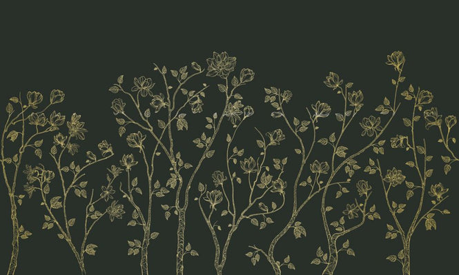 PHOTOWALL / Crescent Vegetative - Green (e318447)