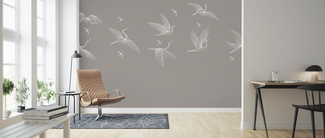 PHOTOWALL / Where We Land - Beige (e318455)