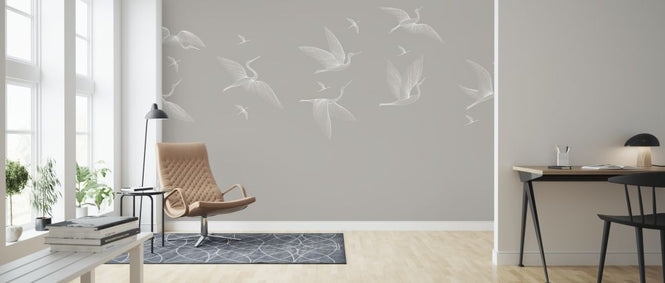 PHOTOWALL / Where We Land - Soft Beige (e318457)