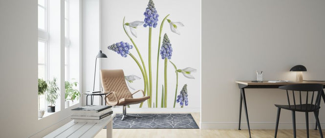 PHOTOWALL / Muscari and Galanthus (e317825)