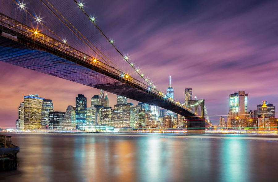 PHOTOWALL / Brooklyn Bridge at Night (e317592)