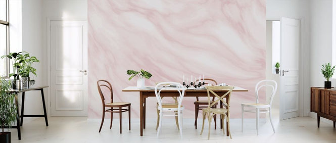 PHOTOWALL / White and Pink Marble (e318226)