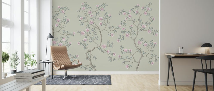 PHOTOWALL / Floraison Chinoiserie - Pea (e318732)