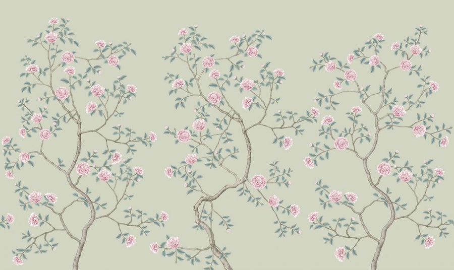 PHOTOWALL / Floraison Chinoiserie - Pea (e318732)