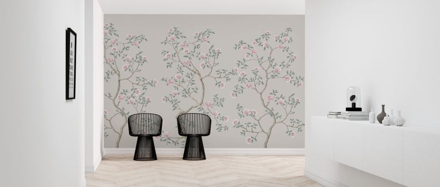 PHOTOWALL / Floraison Chinoiserie - Pearly (e318733)