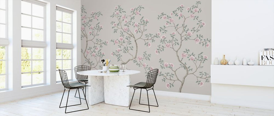 PHOTOWALL / Floraison Chinoiserie - Pearly (e318733)