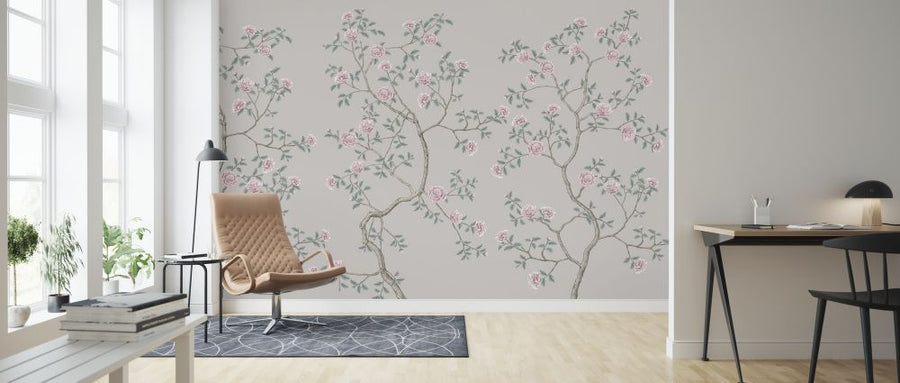 PHOTOWALL / Floraison Chinoiserie - Pearly (e318733)