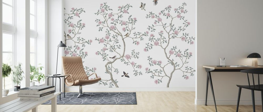 PHOTOWALL / Floraison Chinoiserie Birds (e318736)