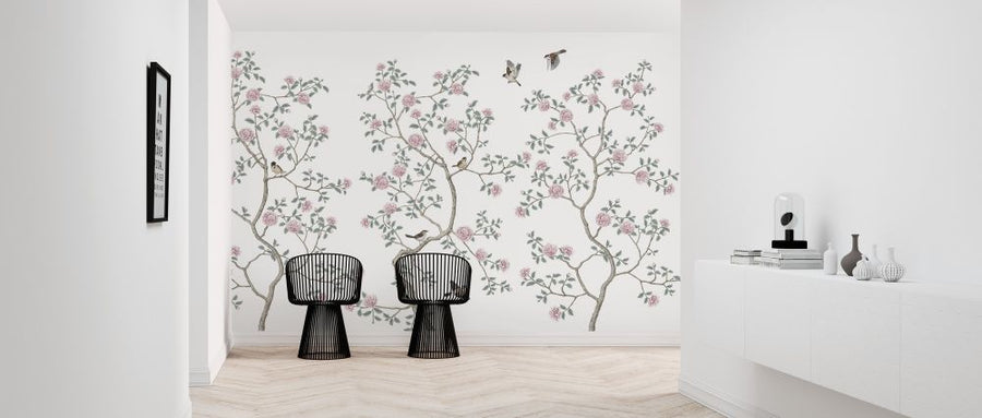 PHOTOWALL / Floraison Chinoiserie Birds (e318736)