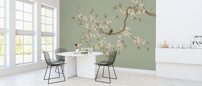 PHOTOWALL / Brushwood - Emerald (e318846)