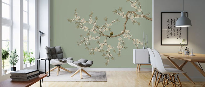 PHOTOWALL / Brushwood - Emerald (e318846)