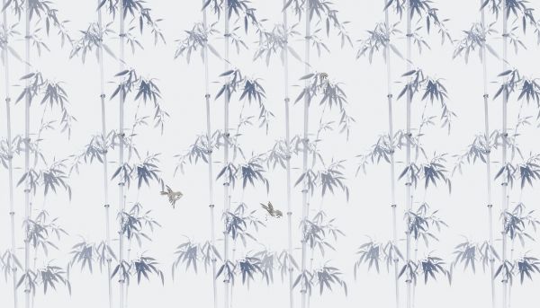 PHOTOWALL / Mon Bamboo - Silver (e318878)