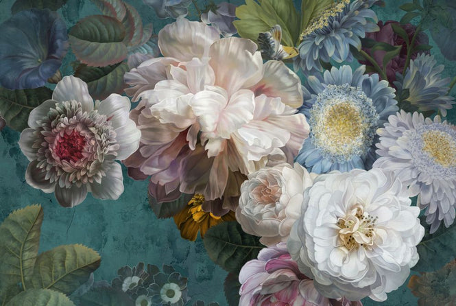 PHOTOWALL / Lustre Arrangement - Emerald (e319141)