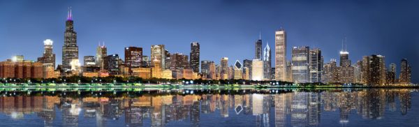 PHOTOWALL / Chicago Skyline (e319145)